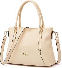 img 4 attached to 👜 Genuine Leather Hobo Bags: Stylish Shoulder Handbags & Wallets for Women