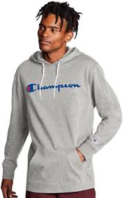 img 4 attached to Champion Middleweight Hoodie Scarlet Large Men's Clothing: Comfortable and Stylish T-Shirts & Tanks Included