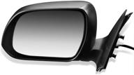 🔍 dna motoring oem-mr-to1320282 factory style powered driver/left side view door mirror - enhanced visibility and functionality logo