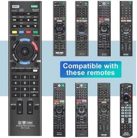 img 3 attached to 📺 Enhanced Control: Universal Remote for Sony 4K Ultra HD Smart LED HDTV & Bravia TVs with Netflix Buttons (SN-14+AL)