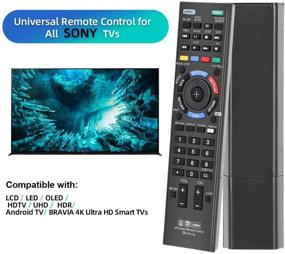 img 1 attached to 📺 Enhanced Control: Universal Remote for Sony 4K Ultra HD Smart LED HDTV & Bravia TVs with Netflix Buttons (SN-14+AL)