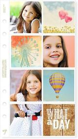 img 2 attached to 📷 Webster's Pages A5 Transparent Photo Sleeves and Clear Card Pockets - Design E, Pack of 8