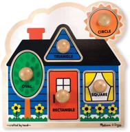 🔧 melissa & doug colorful extra thick construction toy set логотип