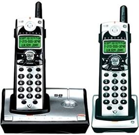 img 4 attached to 📞 Enhanced GE 28021EE2 Digital 5.8 GHz Cordless Phone Set with Dual Handsets and Call Waiting Caller ID