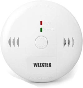 img 4 attached to 🚨 UL217/UL2034 Compliant Combination Smoke and Carbon Monoxide Detector CO Alarm by WJZXTEK - Beeps Voice Warning Smoke and Carbon Detector Alarm Clock with Power Detection Electronic Equipment