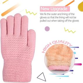 img 1 attached to Зимние перчатки для малышей: термальные аксессуары для детей для холодной погоды