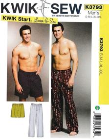 img 1 attached to K3793 Shorts Sewing Pattern S M L XL XXL