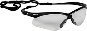 img 2 attached to Nemesis Safety Glasses Black Frame