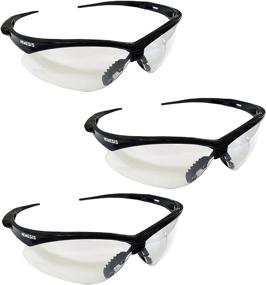 img 3 attached to Nemesis Safety Glasses Black Frame