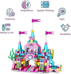 img 1 attached to VATOS Building Blocks Princess Construction: Creativity and Fantasy Unite