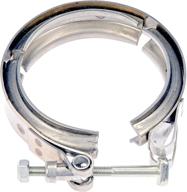 enhance turbo performance with apdty 015362 exhaust to turbo v band hose clamp logo