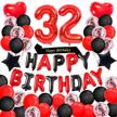 minhero birthday decorations balloons party red logo