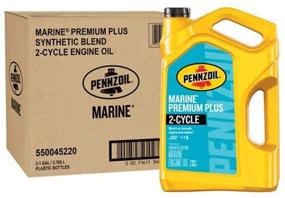 img 1 attached to 🚤 Enhance Your Marine Experience with Pennzoil 550045220-3PK 1 Gallon Marine Premium Plus Outboard – 2 Cycle 1 gal. jug