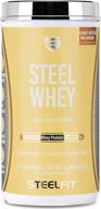 концентрат steelfit steel whey wpc80 100 логотип