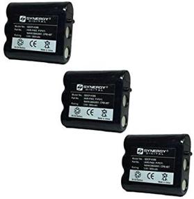 img 4 attached to 📞 Synergy Digital Cordless Phone Combo-Pack | Panasonic N4HKGMA00001 Compatible | 3 x SDCP-H306 Replacement Batteries