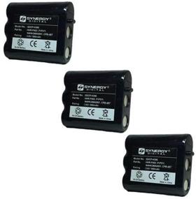 img 1 attached to 📞 Synergy Digital Cordless Phone Combo-Pack | Panasonic N4HKGMA00001 Compatible | 3 x SDCP-H306 Replacement Batteries