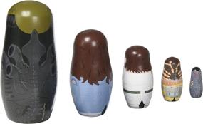 img 1 attached to PPWToys 08898 Alien Nesting Dolls