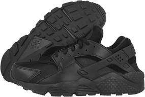 img 1 attached to NIKE Womens Huarache Black Running Sports & Fitness