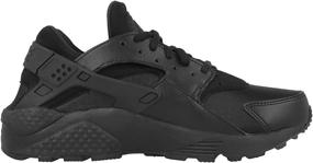 img 2 attached to NIKE Womens Huarache Black Running Sports & Fitness