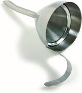 🕳️ norpro 242 stainless steel funnel with strainer, 3-inch mouth diameter - ultimate kitchen tool for easy pouring and filtering! logo