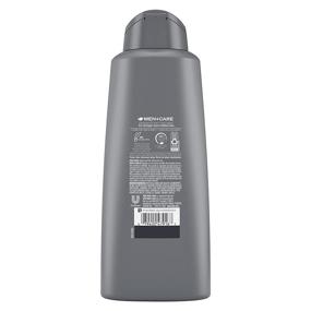 img 3 attached to 🍃 DOVE MEN + CARE 2-in-1 Shampoo and Conditioner for Healthy-Looking Hair Lime + Cedarwood - Naturally Derived, Plant-Based Cleansers - 20.4 oz 3