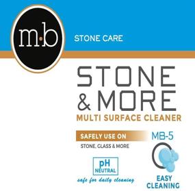 img 3 attached to 🧽 MB Stone Care MB-5 Stone & More Spray Cleaner: Powerful Cleaning Solution for All Your Stonework Needs