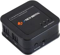 j-tech digital spdif toslink оптический аудио переключатель 3x1 - премиум качество с пультом управления (три входа, один выход) логотип