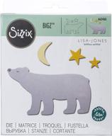 🐻 премиум sizzix матрица bigz с полярным медведем от лизы джонс - идеально подходит для ремесленников всех уровней мастерства, один размер (сша: один) логотип