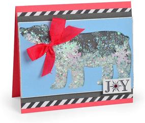 img 2 attached to 🐻 Премиум Sizzix Матрица Bigz с Полярным Медведем от Лизы Джонс - Идеально подходит для ремесленников всех уровней мастерства, Один размер (США: Один)