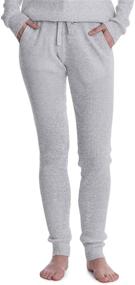 img 4 attached to Cashmeren Cashmere Knitted Loungewear Heather Women's Clothing