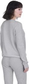 img 1 attached to Cashmeren Cashmere Knitted Loungewear Heather Women's Clothing