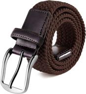 dinliaan stretch elastic gift boxed collection: trendy men's accessories and belts logo