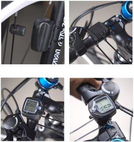 img 1 attached to 🚴 Waterproof Bike Odometer with LCD Display Speedometer – SOON GO Bicycle Speedometer – Wireless Cycle Bike Computer for Accurate Speed Tracking & Multi-Function