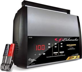img 4 attached to 🔋 Schumacher 12 Amp/3 Amp Fully Automatic Battery Charger and Maintainer with Auto Desulfator - 6V/12V for Cars, Trucks, SUVs, and RV Batteries