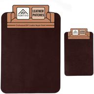 🛋️ multipurpose dark brown leather repair kit: ideal for couches, car seats, furniture, and more! logo
