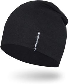 img 4 attached to 🧢 EMPIRELION 9" Lightweight Beanies Hats: Versatile Skull Cap for Men and Women - Ideal for Running, Sleep, & Helmet Liner