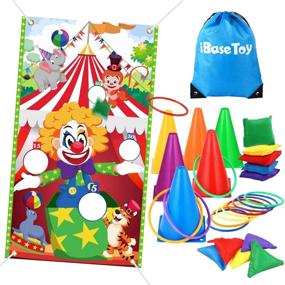 img 4 attached to 🎉 Carnival Outdoor Birthday Supplies by IBaseToy