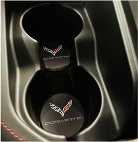 img 2 attached to Corvette Cup Holder Coaster Inserts