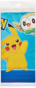 img 1 attached to Stylish American Greetings Pokémon Party Table Cover - Perfect for Pokémon Themed Celebrations!