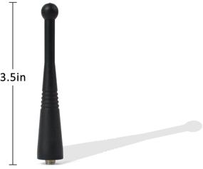 img 2 attached to 📻 HYS 800MHz High-Performance (806-941MHz) Stubby Antenna Pack of 5, Compatible with Motorola 8505241U06 XTS2500 XTS3000 XTS3500 HT1000 MTX838 MTX960 MTS2000, Ideal for Ham Radio Enthusiasts