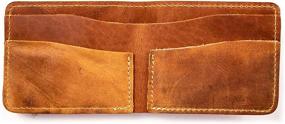 img 1 attached to Fielders Choice Billfold Wallet Leather