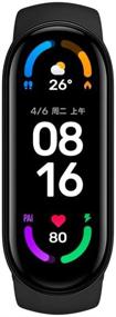 img 2 attached to 📱 Xiaomi Mi Band 6: High-Res 1.56" AMOLED Screen, SpO2 Monitor, 30 Sports Modes - Smart Watch