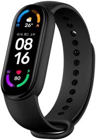 img 4 attached to 📱 Xiaomi Mi Band 6: High-Res 1.56" AMOLED Screen, SpO2 Monitor, 30 Sports Modes - Smart Watch