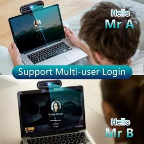 img 2 attached to 📷 Kaysuda CA20 Face Recognition USB IR Camera for Windows Hello Windows 10, 1080P Web Camera (Entry Level) with Dual Omnidirectional Microphone for Video Conference and Home Office
