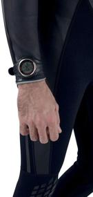 img 2 attached to 🌊 Seac Partner: Advanced Wrist-Mounted Freediving Computer in Sleek Black Design - One Size Fits All