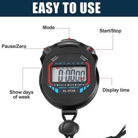 img 2 attached to Stopwatch Resistant Chronograph Function Trainers