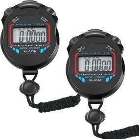 img 4 attached to Stopwatch Resistant Chronograph Function Trainers