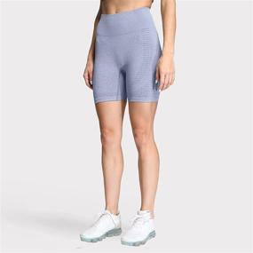 img 2 attached to 🩲 Enhanced Comfort and Style: Aoxjox Women's Seamless Vital 2.0 Booty High Waisted Workout Biker Shorts