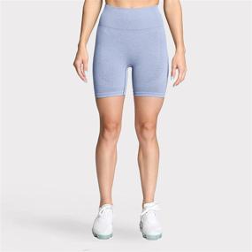 img 3 attached to 🩲 Enhanced Comfort and Style: Aoxjox Women's Seamless Vital 2.0 Booty High Waisted Workout Biker Shorts