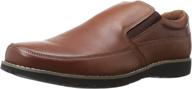 👞 propet grant slip-on loafer in brown: stylish men's shoes logo